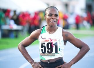 Amusan sets season’s best, finishes third at Diamond League