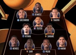 Simon, Awaziem omitted from Ligue One team of the season
