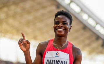 Diamond League: Amusan storms to victory in Rabat