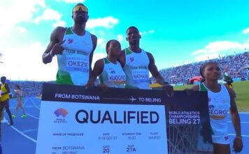 Beijing 2027: Nigeria’s mixed 4x400m relay team secures qualification