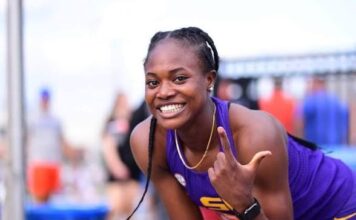 Ofili returns to Diamond League in Rome