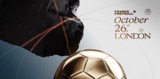 London to host Ballon D’ or in October