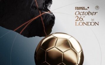 London to host Ballon D’ or in October