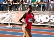 Favour Ofili makes impressive return with season’s best at Lone Star Grand Prix