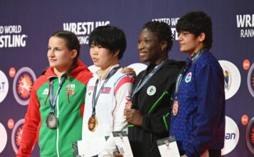 Team Nigeria finishes Mongolia wrestling ranking series with three medals