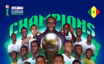 AFCON U17: Senegal crowned champions after penalty shootout win over Tanzania
