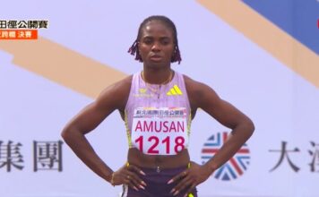 Tobi Amusan clinches gold with meet record at New Taipei athletics open