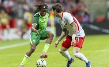 Bewene proud to wear Nigeria colours on international debut against Poland
