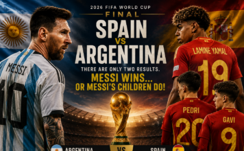 Spain vs Argentina: There are only two results — Messi wins… or Messi’s children do