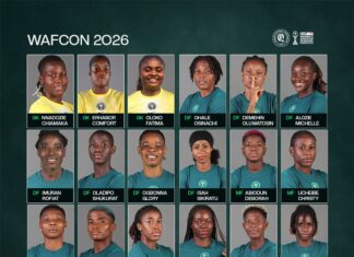 Justine Madugu names 25-player Super Falcons squad for 2026 WAFCON title defence