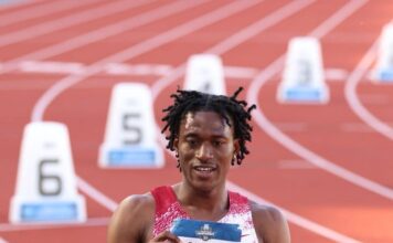Samuel Ogazi wins Pro Debut 400m race in Tennessee