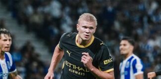 Haaland scores twice as Man City beat Porto, Real Madrid edge Inter Milan in UCL opener